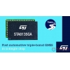 ST semiconductor single piece three-frequency satellite navigation receiver to improve car positioning accuracy